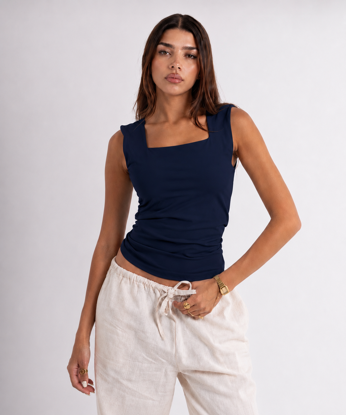 Square Neck Tank Top