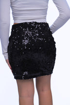 Mini Sequin Skirt