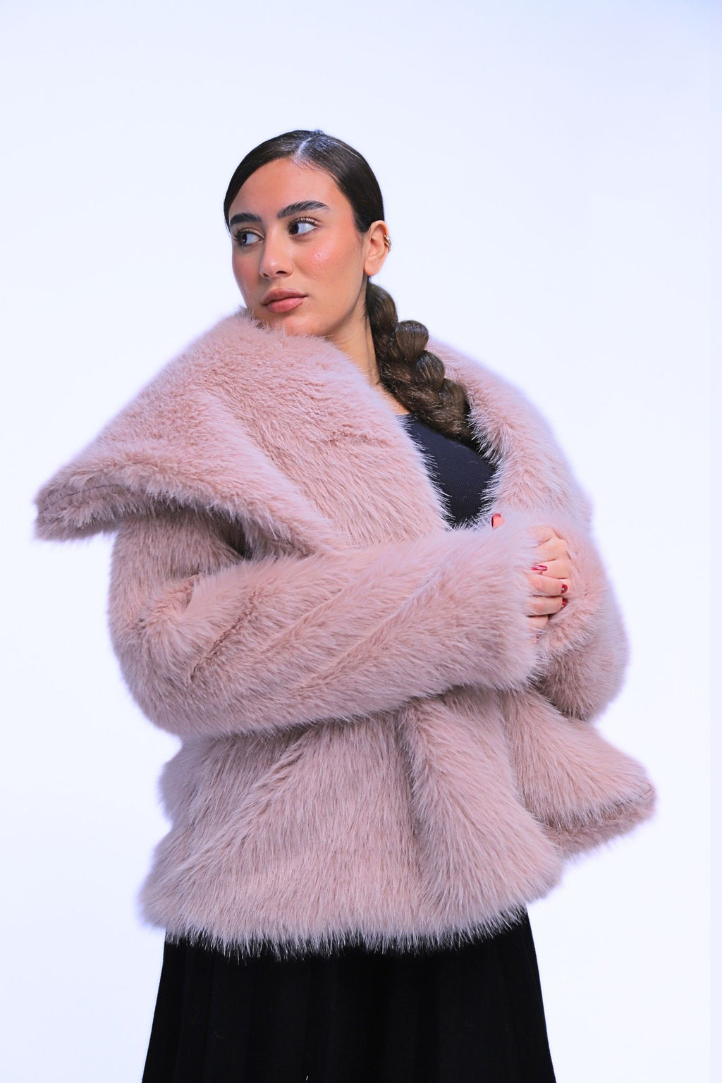 FAUX FUR COAT