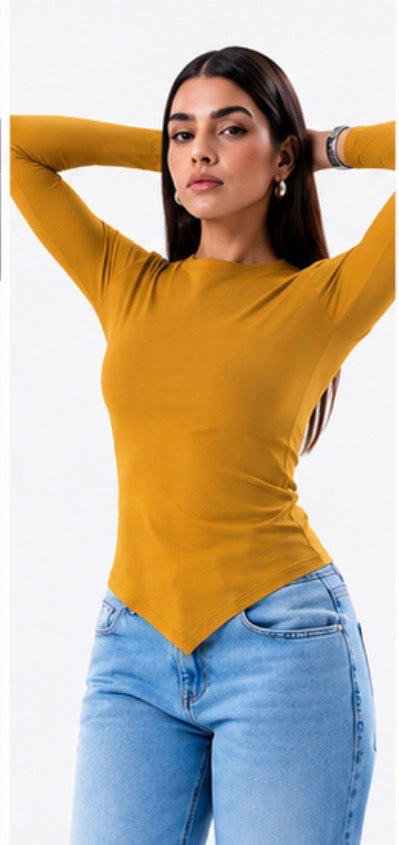 Slinky Long Sleeve Top