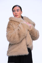 FAUX FUR COAT