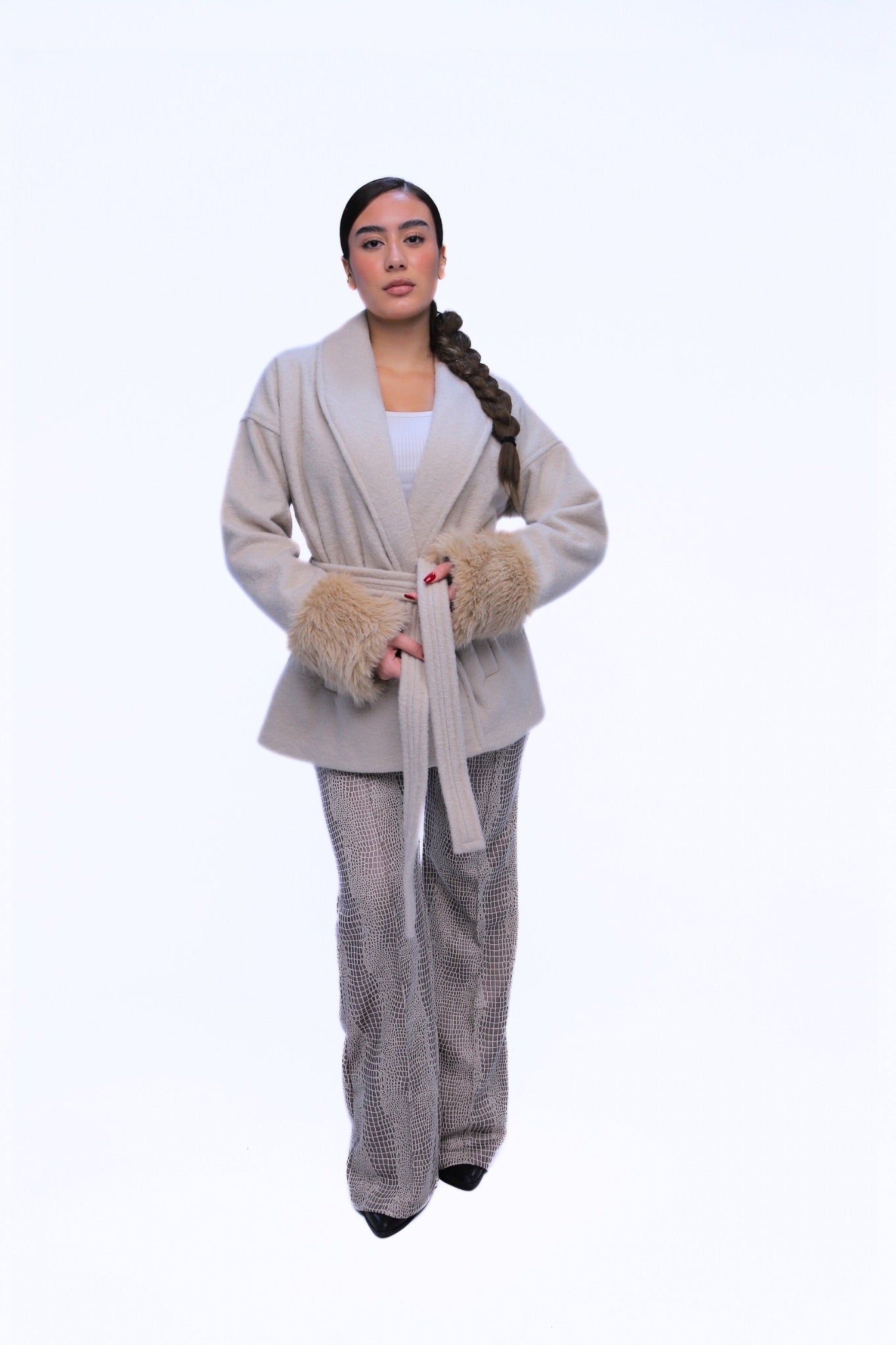 The Chelsea Mohair Fur Coat