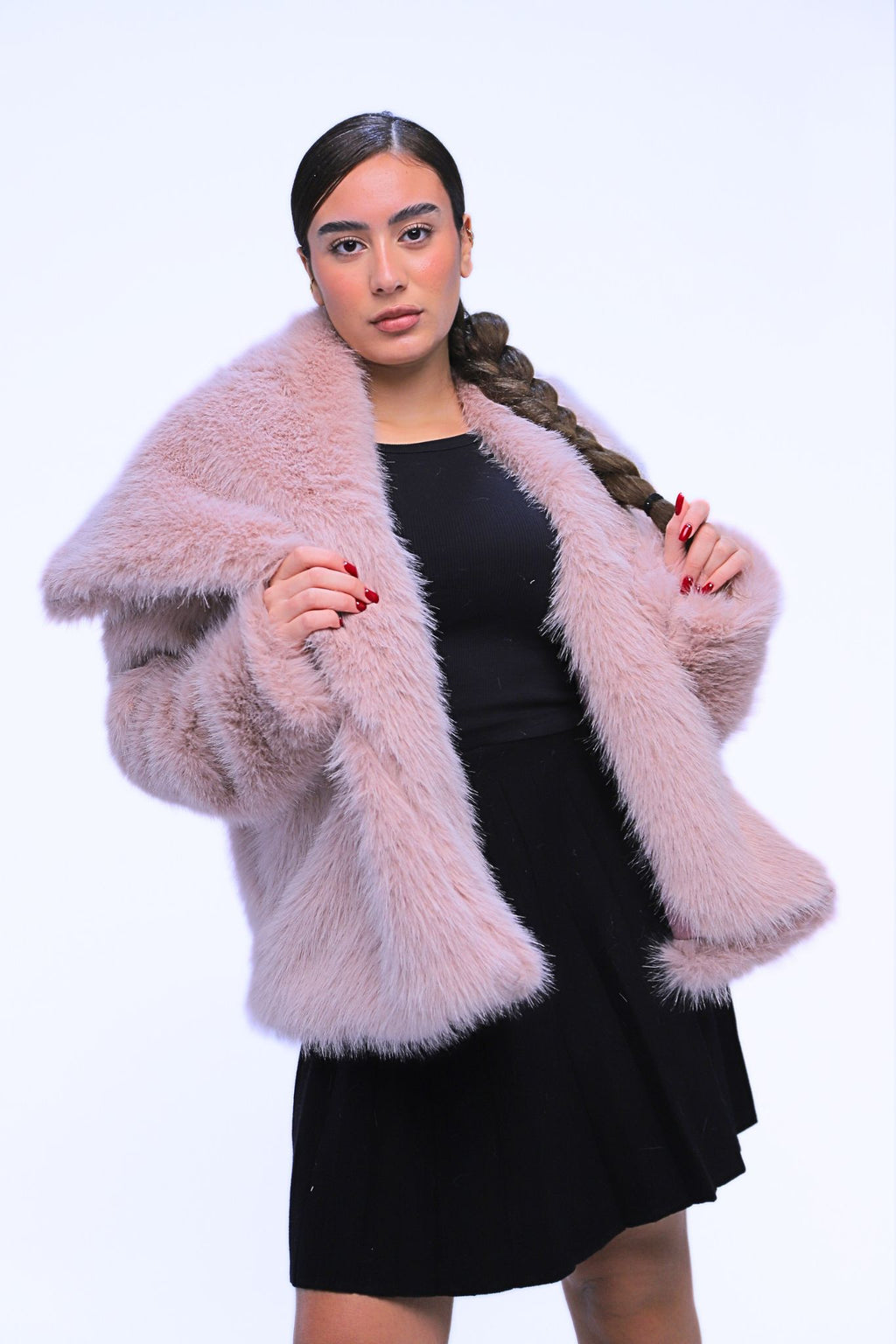 FAUX FUR COAT
