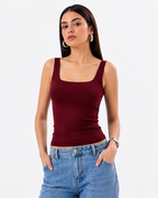 Square Neck Tank Top