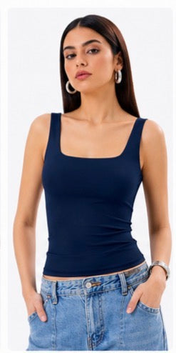 Square Neck Tank Top