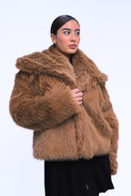 FAUX FUR COAT