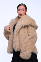 FAUX FUR COAT