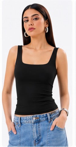 Square Neck Tank Top
