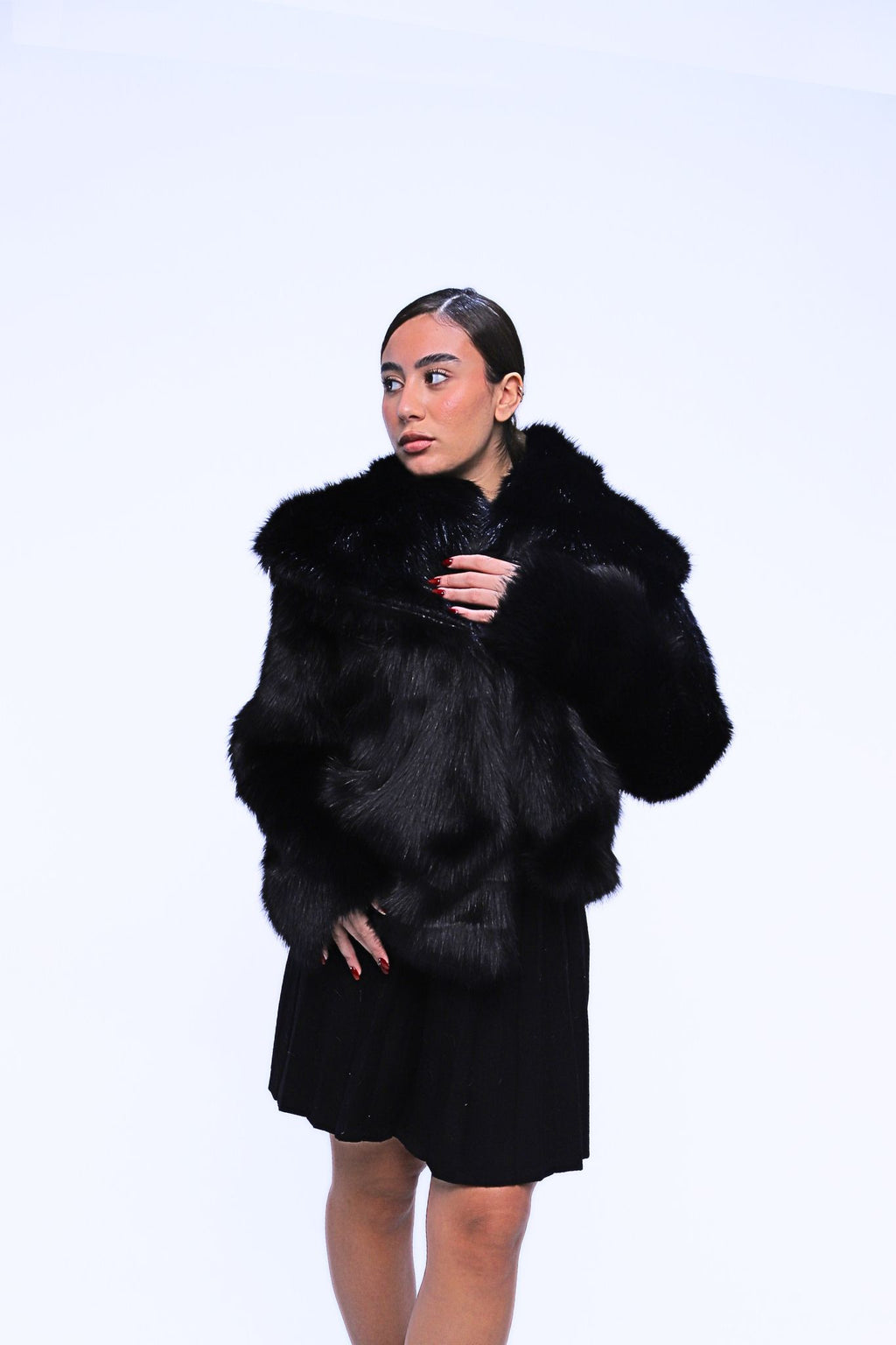 FAUX FUR COAT