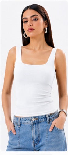 Square Neck Tank Top