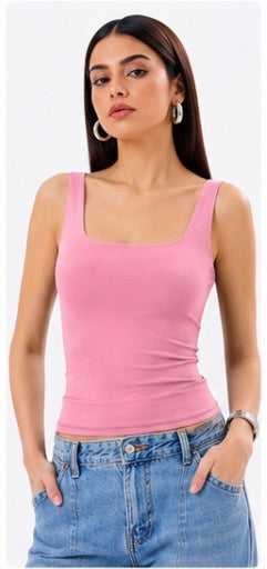 Square Neck Tank Top