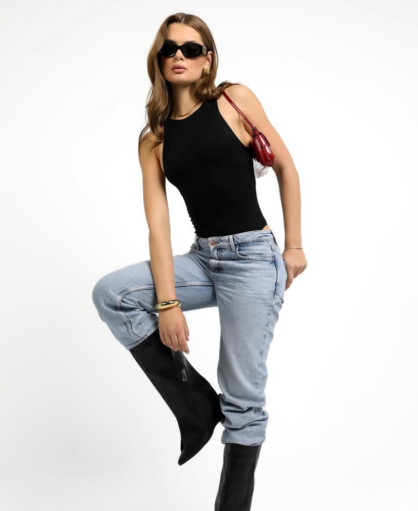 ROUND NECK BODYSUIT