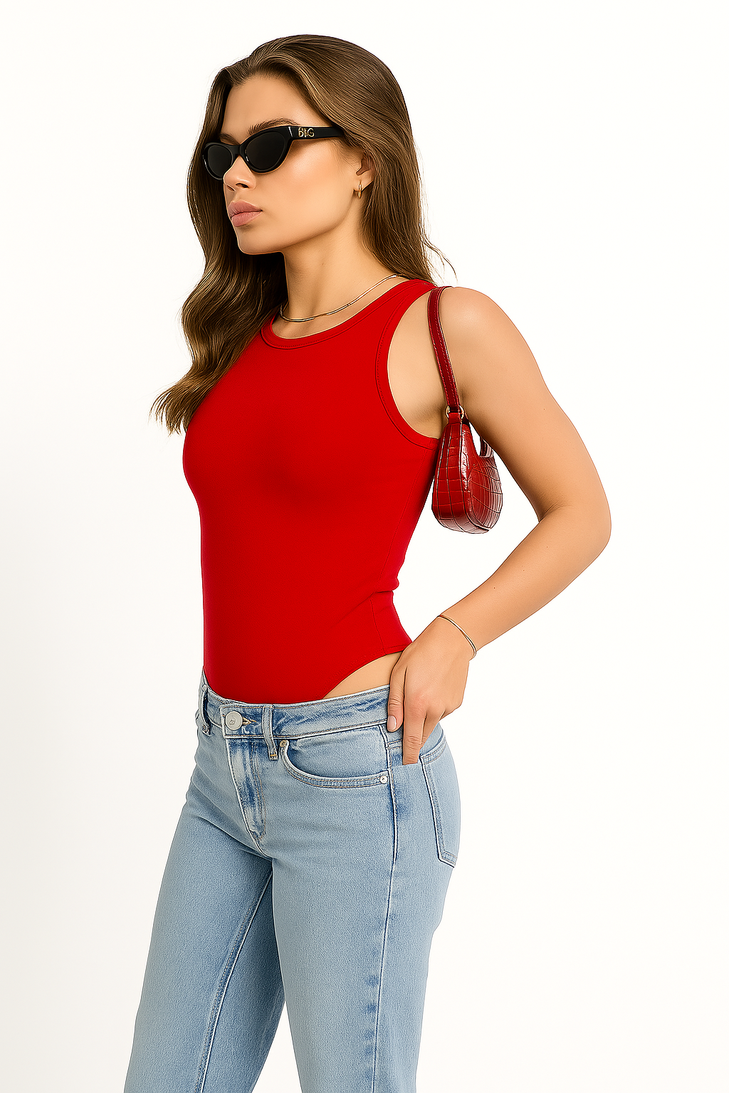 ROUND NECK BODYSUIT