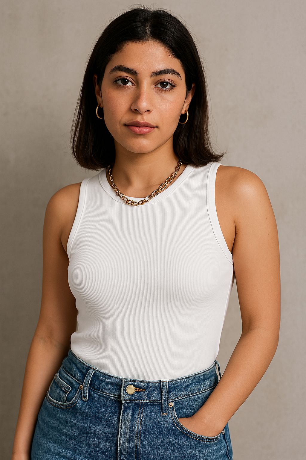 Ribbed Tank Top