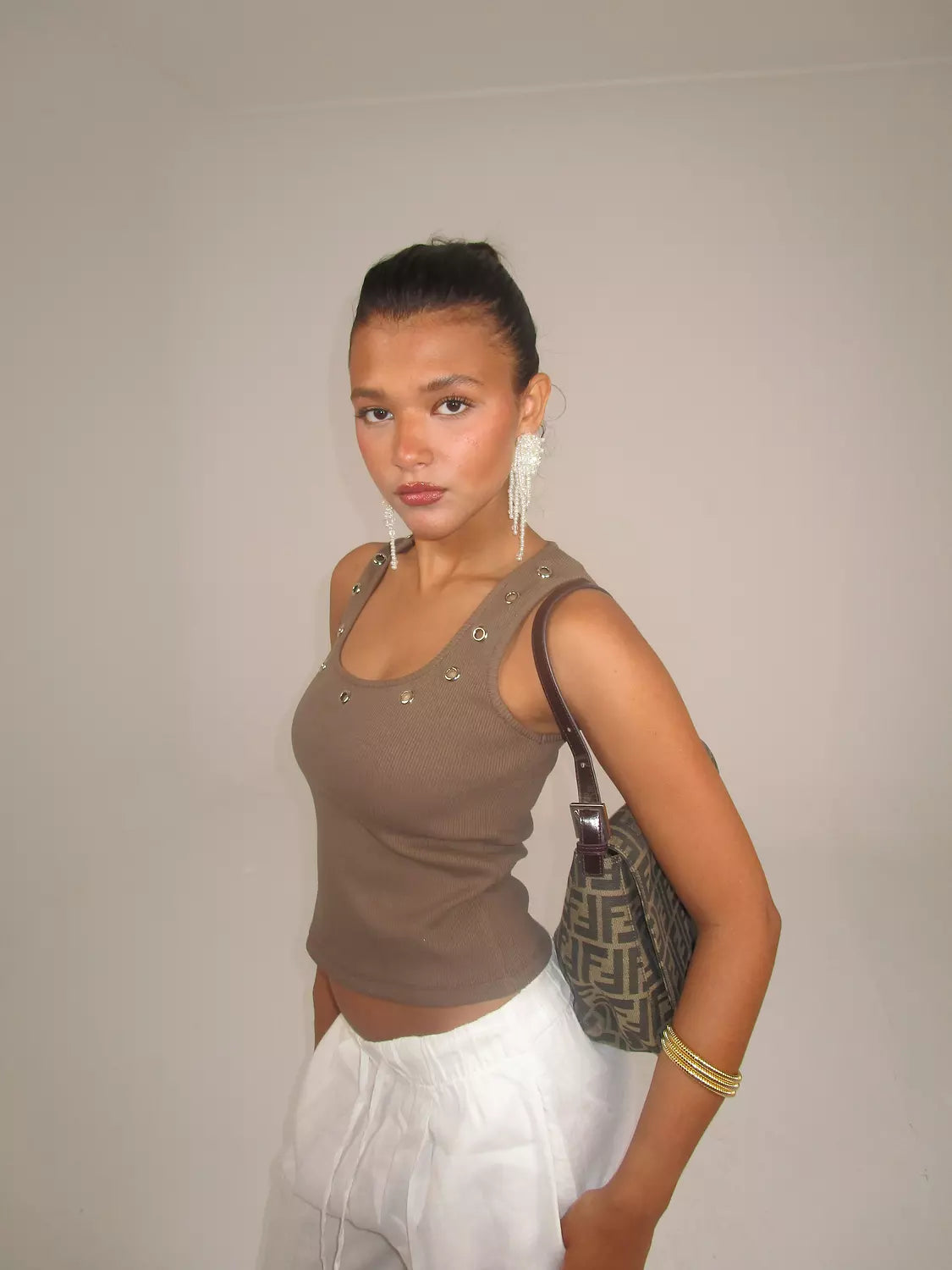 Rebel Ribbed Tank Top