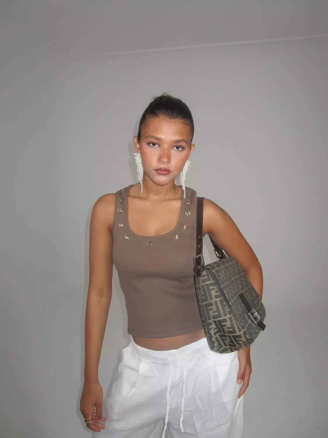 Rebel Ribbed Tank Top