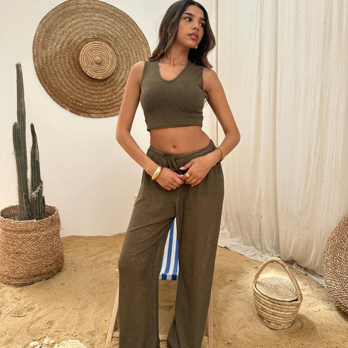 Women linen pants